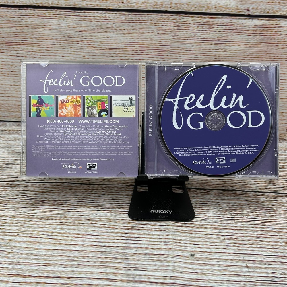 Feelin Good Time Life Rhino Various Artists CD 25345-D OPCD-7682A Pop Rock 2013 - Picture 7 of 8